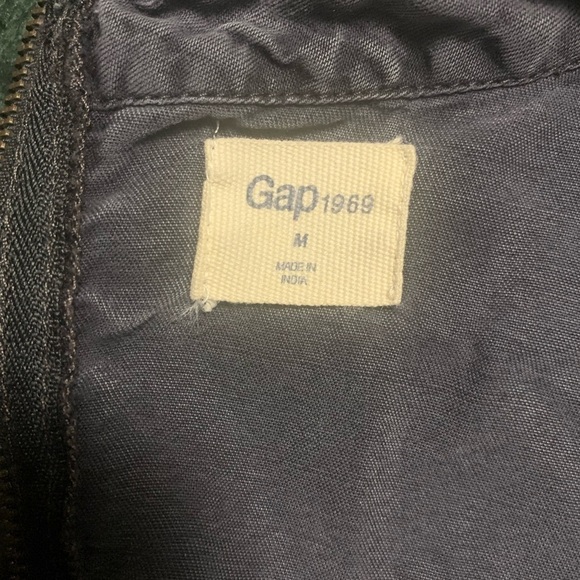 GAP charcoal gray shift dress, size M - Picture 2 of 6